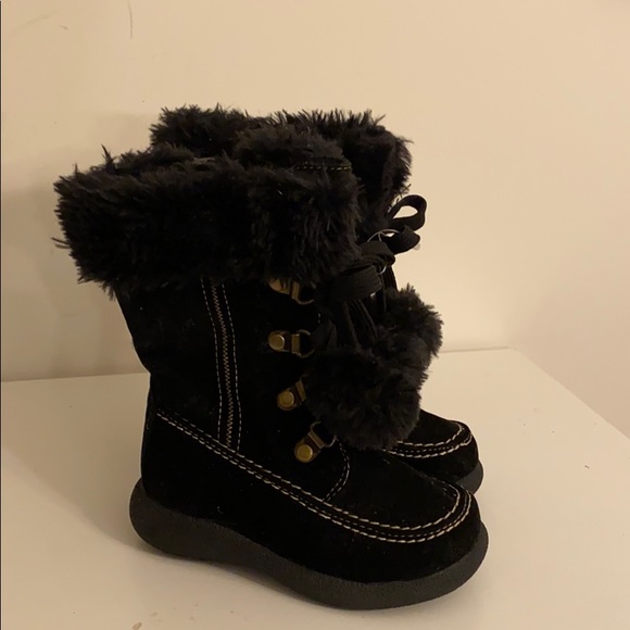 Rachel Shoes Other - EUC Suede boots toddler Sz 7